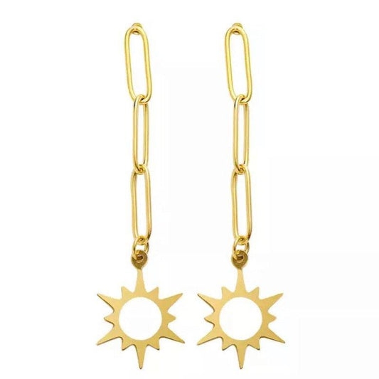 Star Dangle Earrings