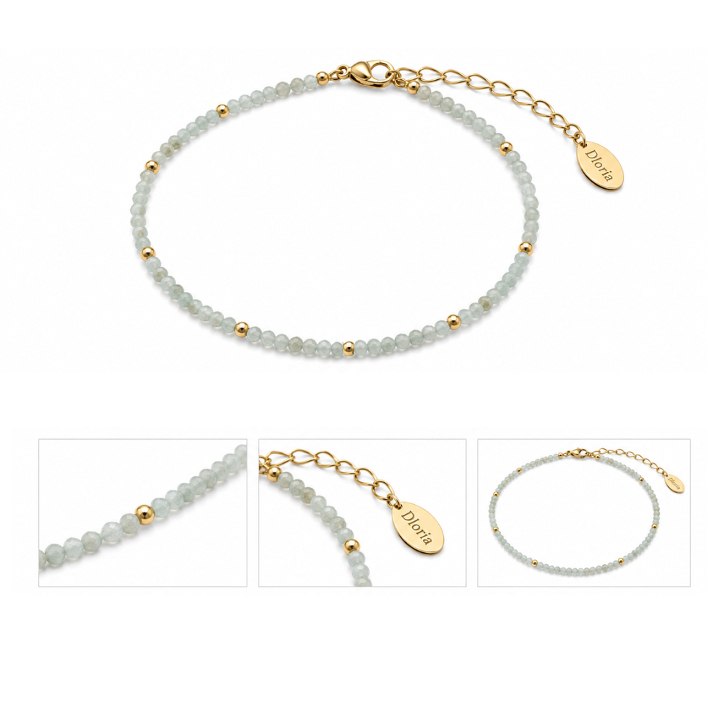 Sea Mist Beaded Bracelet