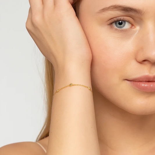 Cosmic Halo Bezel Classic Cubic Zirconia Bracelet