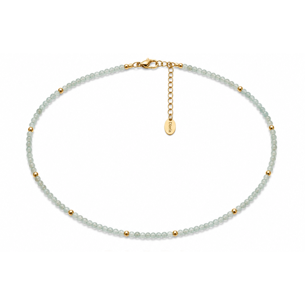 Sea Mist Beaded Necklace