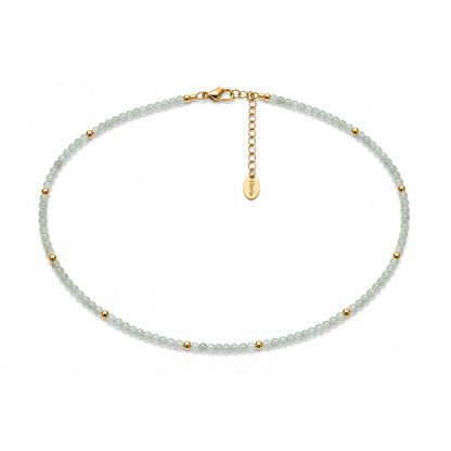 Sea Mist Beaded Necklace