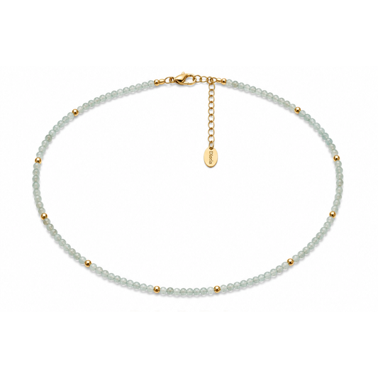 Sea Mist Beaded Necklace