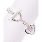 Choose Hope breast cancer awareness cuff bracelet for women
