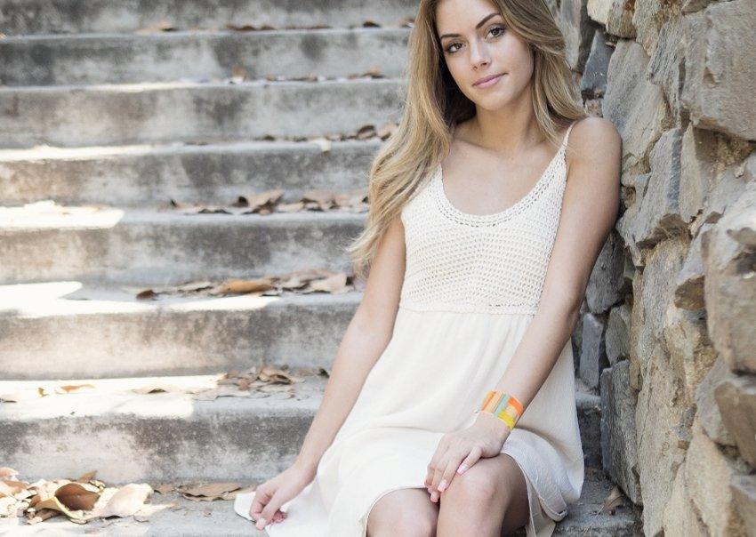 Cuff Bracelet with Ceramic Colors