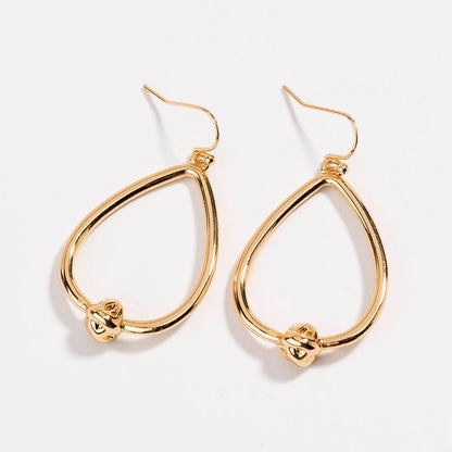 Dainty Love Knot Earrings