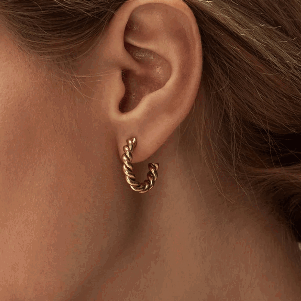 Rope Hoop Earrings – Perfect for Any Occasion