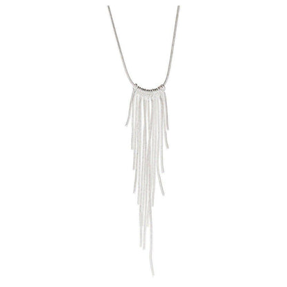 Long Fringe Necklace Default Title