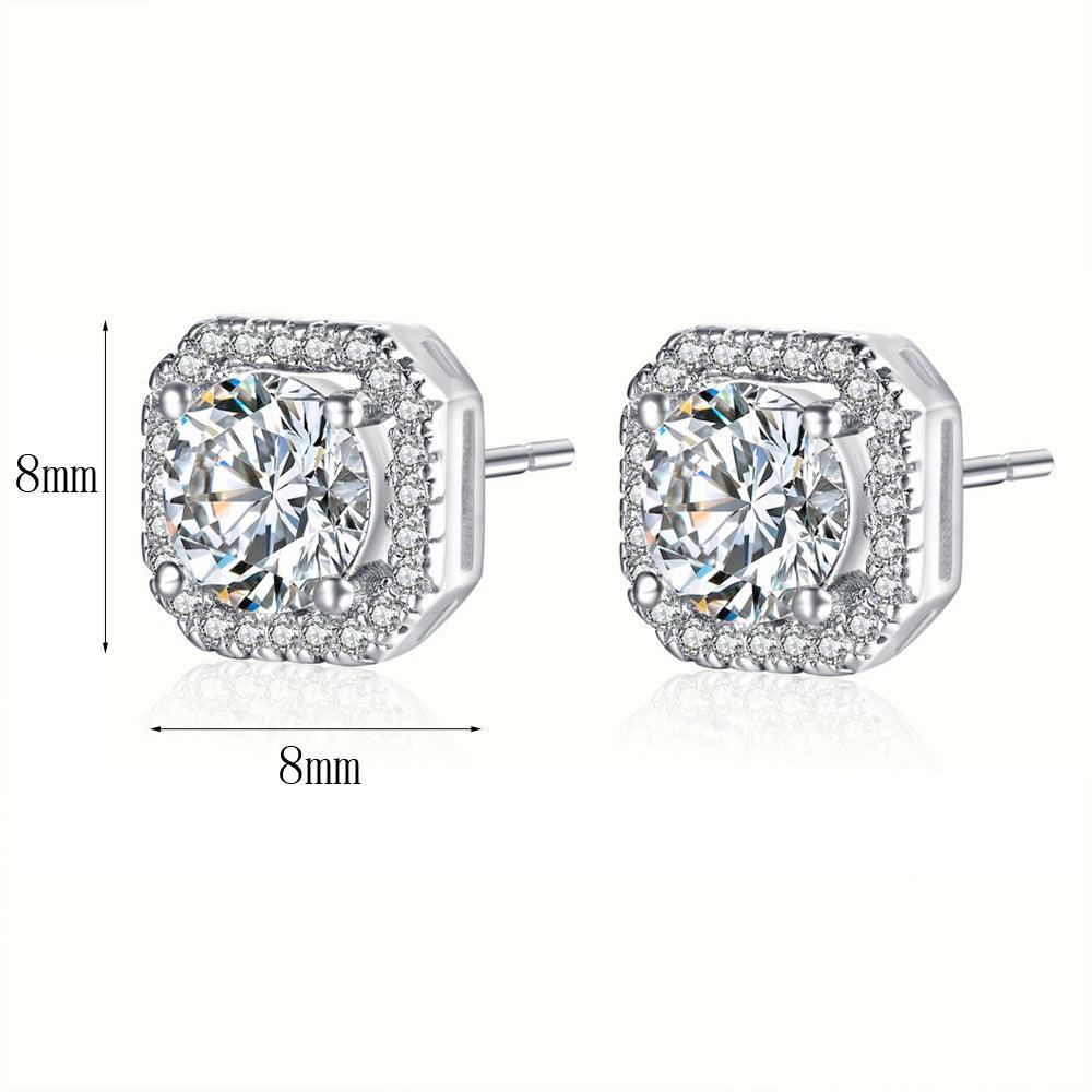 Katlyn Crystal Stud Earrings