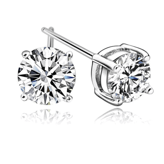 Aria Cubic Zirconia Stud Earrings Default Title